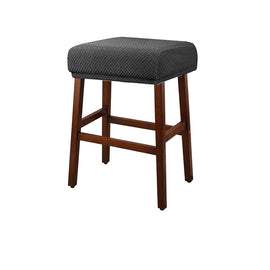 Stool Covers Rectangle - 4 Pack Stretch Waterproof Saddle Seat Cover Counter Bar Stools Bar Chairs Covers Kitchen Island Chairs Cushion Protector - 0