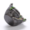 Fairy Garden Planter Plants Pot Tiny Creative Flowers Succulent Plants Fairy House Pot Holders Hanging Garden Design with Sweet House (Sliver)-3
