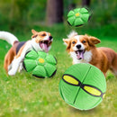 Frisbee Deformation Ball - green + 3 Light Version×5-8