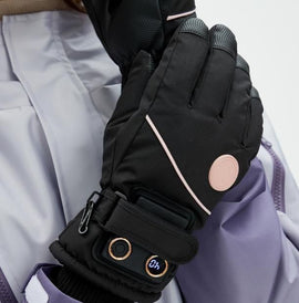 USB Heated Gloves for Outdoor Black