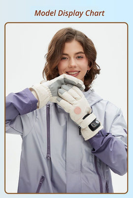 USB Heated Gloves for Outdoor Black - 0