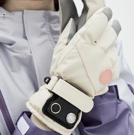 USB Heated Gloves for Outdoor White