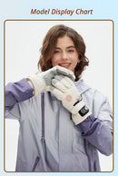 USB Heated Gloves for Outdoor White-2