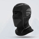 Black and Grey Unisex Windproof Ski Balaclava, Thermal Neck Gaiter & Motorcycle Face Mask-1