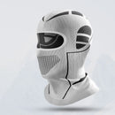 Black and White Unisex Windproof Ski Balaclava, Thermal Neck Gaiter & Motorcycle Face Mask-1