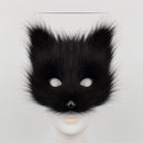 Furry Fox Costume Set for Cosplay - Dark Grey-3