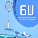 ESPER V3 Badminton Racket 72g Ultra-Light 6U Graphene Carbon All-Around Professional Match Training Durable Stylish Racket(Phantom violet)-3