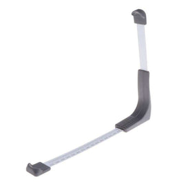 Shoe size measuring stick, foot measurer for shoes, grey