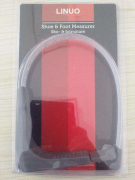 Shoe size measuring stick, foot measurer for shoes, grey - 0