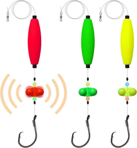 Pre-Tied Catfish Rig System, 23 Inch 55LB Santee Cooper Catfish Float Rig with Adjustable EVA Slip Float and High Carbon Circle Hooks 5/0 6/0 8/0, Ready-to-Fish for River and Bank FishingPre-Tied Catfish Rig System, 23 Inch 55LB Santee Cooper Catfish Floa