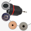 1/4" Diamond Hole Saw Drill Bits, 15PCS Glass Tile Holes Saw 1.1 inch Cutting Depth Glass Hole Saws Tile Holes Saws for Ceramic Marble Porcelain Tiles Granite Quartz-3