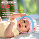 Baby Head Protector, Cute Baby Safety Helmet for Crawling Walking Running, Infant Headguard Soft Cushion Lightweight Breathable Protective Caps, Anti-Collision Toddler Helmets for 6m-24m Girls-3