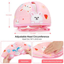 Baby Head Protector, Cute Baby Safety Helmet for Crawling Walking Running, Infant Headguard Soft Cushion Lightweight Breathable Protective Caps, Anti-Collision Toddler Helmets for 6m-24m Girls-5