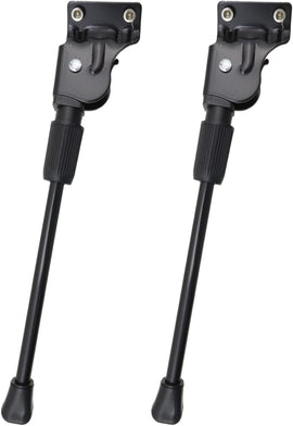 26 Inch Adjustable Aluminium Rear Bike Stands 2 Pack Black