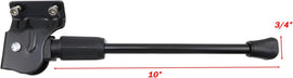 26 Inch Adjustable Aluminium Rear Bike Stands 2 Pack Black - 0