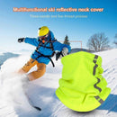 Reflective Neck Gaiter, Cold-Proof Breathable Neck Gear with Strip for Cycling-4