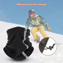 Reflective Neck Gaiter, Cold-Proof Breathable Neck Gear with Strip for Cycling-5
