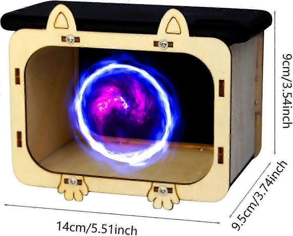 Hologram Phone Projector - Wooden Smartphone Projector Display Stand