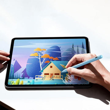 Capacitive Stylus Pen Compatible With iPad and Tablet Touch Screens Blue - 0