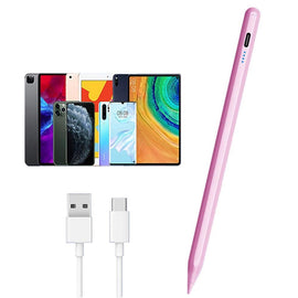 Capacitive Stylus Pen Compatible With iPad and Tablet Touch Screens Pink