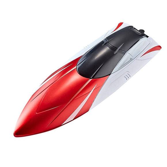 2.4GHz RC Speed Boat Toy - Remote Control Racing Yacht for Pools & Lakes Red