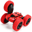 2.4GHz Remote Control Car Toy 4WD Rotating RC Car Toy Red-4