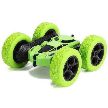 2.4GHz Remote Control Car Toy 4WD Rotating RC Car Toy Green - 0