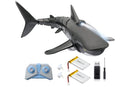 2.4G Remote Control Shark Toy RC Simulation Shark for Swimming Pool Gray-6