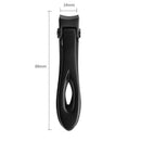Wide Jaw Nail Clipper Strong Stainless Steel Toenail Cutter for Thick Nails - Black-2