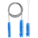 Double End Flexible Pipe Cleaning Brush Set - Blue-4