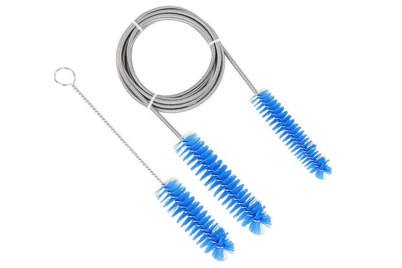 Double End Flexible Pipe Cleaning Brush Set - Blue