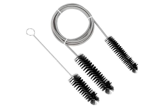 Double End Flexible Pipe Cleaning Brush Set - Black