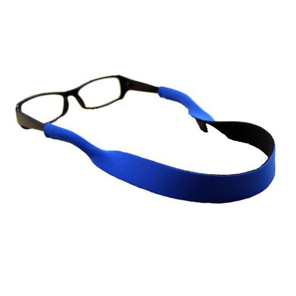 5Pcs Neoprene Eyeglass Holder Adjustable Sunglasses Retainer Strap for Sports - Blue