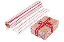 Clear Waterproof OPP Flower Bouquet Wrapping Paper Rolls - Small Red Polka Dots-8