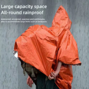 Outdoor Emergency Waterproof Insulated Raincoat, Portable Folding Camping and Hiking Cold-Weather Raincoat – Green-7