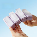 Long Ice Brick Mold, Ice Tray with Lid for Home, Food Freezing Mold—Green-4