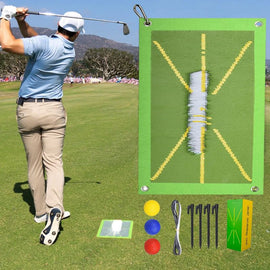 Golf Mat Practice Mat – Indoor & Outdoor Hitting Mat Training Aid - 0