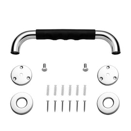 Stainless Steel Grab Bars Rust Resistance Shower Grab Bar with Skid Resistance Silicone for Bathroom Hospital