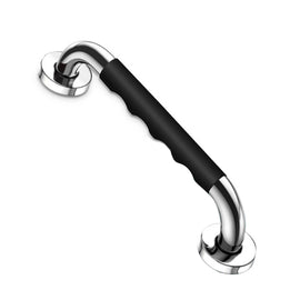 Stainless Steel Grab Bars Rust Resistance Shower Grab Bar with Skid Resistance Silicone for Bathroom Hospital - 0