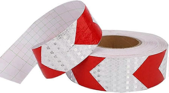 Self-Adhesive Reflective Warning Tape, 5m x 5cm Safety Tape for Vehicles