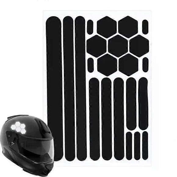 Reflective Stickers Tape for Bikes, Self-Adhesive Safety Decals for Helmets Motorcycles