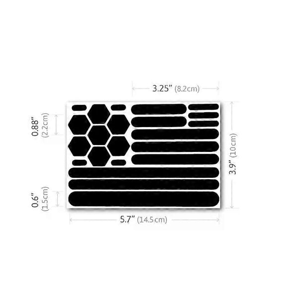 Reflective Stickers Tape for Bikes, Self-Adhesive Safety Decals for Helmets Motorcycles