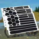 Reflective Stickers Tape for Bikes, Self-Adhesive Safety Decals for Helmets Motorcycles-4