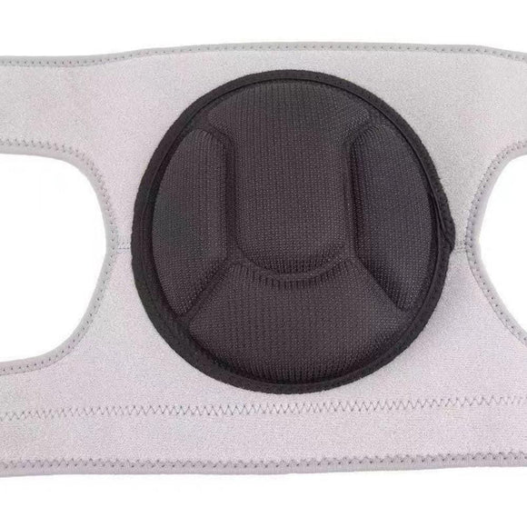 Pair of Knee Pads Anti-Slip Knee Protector Braces for Work Sports Grey - L