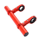 20cm Aluminum Alloy Bicycle Handlebar Extender Mount for Bike Accessories Red-4