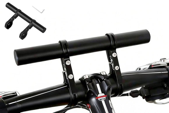 20cm Aluminum Alloy Bicycle Handlebar Extender Mount for Bike Accessories Red
