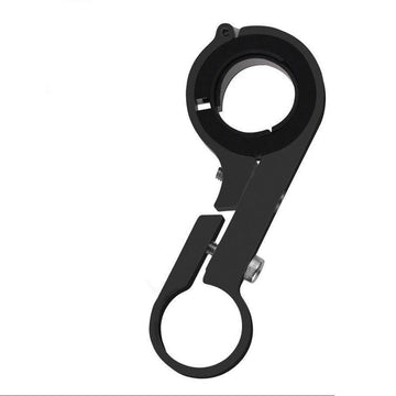 20cm Aluminum Alloy Bicycle Handlebar Extender Mount for Bike Accessories Black - 0