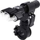 3-Head USB Rechargeable Headlight With Bracket for Night Cycling-1
