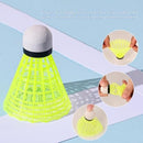Durable Nylon Badminton Shuttlecocks Indoor Outdoor Training Recreational Yellow 12 Pack-3