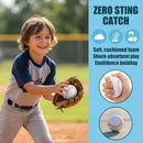 Soft PU Training Baseball 6Pcs Indoor Lightweight Pract Sports Ball Set-4